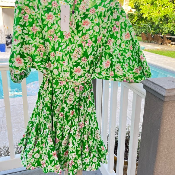 Nature's Glory Green Floral Print - Picture 4 of 8